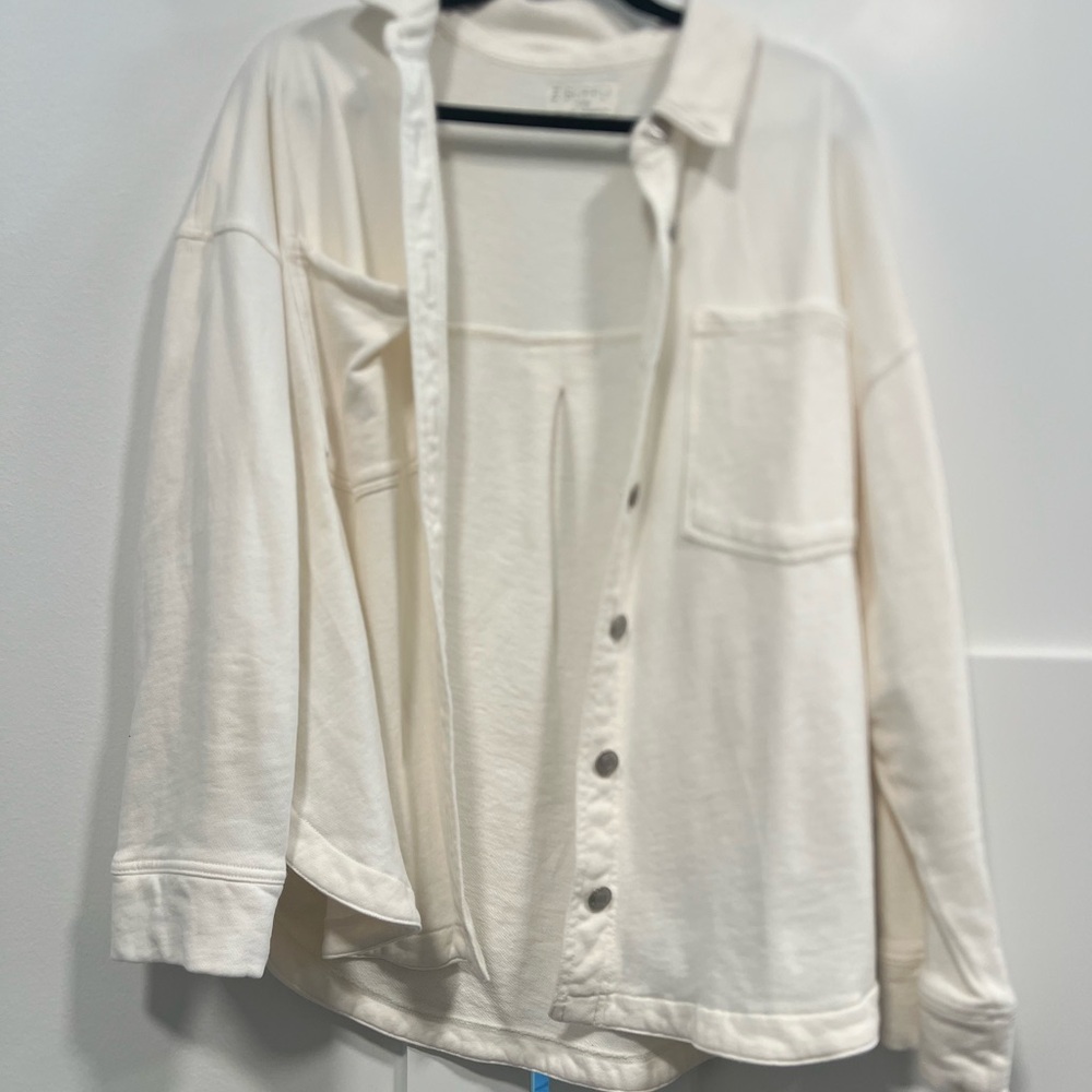Z Supply women’s White Shacket